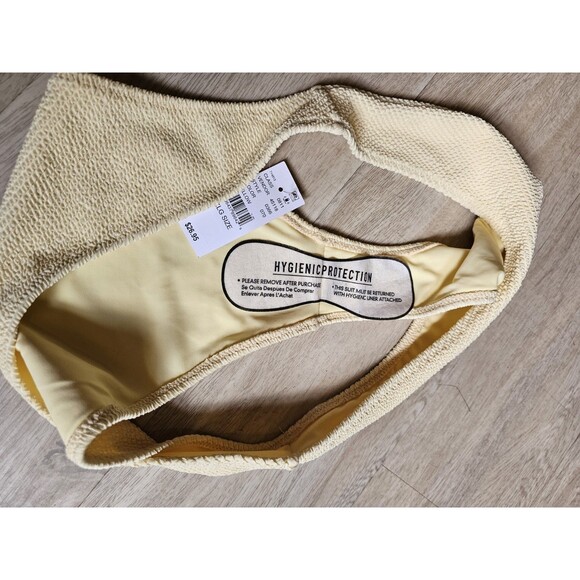 PACSUN SWIM ECO YELLOW BIKINI BOTTOM NWT SIZE XL - Picture 6 of 6